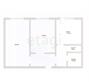 Сдается 2-комн. квартира, 55 м²