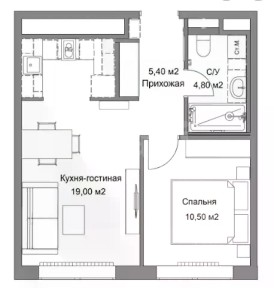 Продается 2-комн. квартира, 41,8 м²