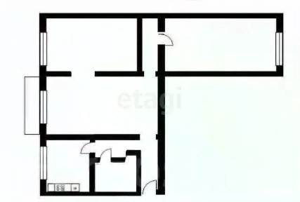 Продается 3-комн. квартира, 58,5 м²