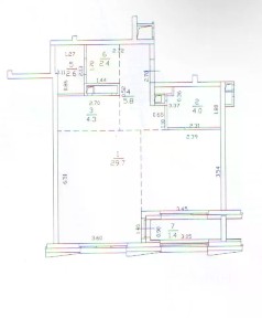 Продается 1-комн. квартира, 57,1 м²