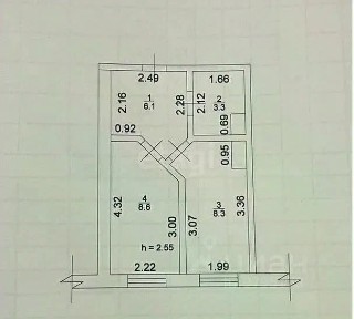 Продается 1-комн. квартира, 26,3 м²