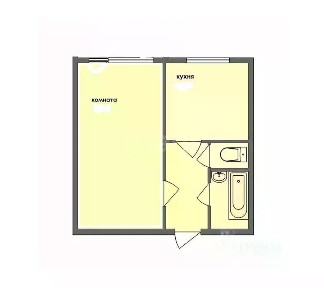 Продается 1-комн. квартира, 34 м²