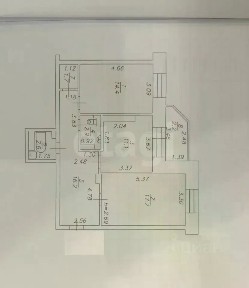 Продается 2-комн. квартира, 66,6 м²