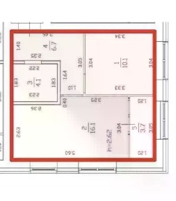 Продается 1-комн. квартира, 40,7 м²