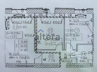 Продается 2-комн. квартира, 61,56 м²