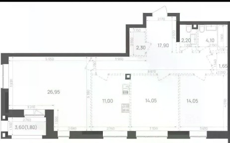 Продается 3-комн. квартира, 93,5 м²