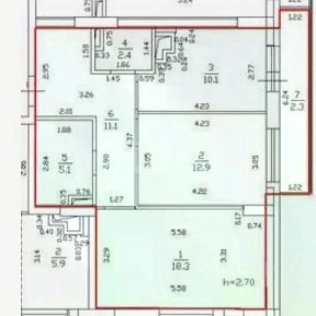 Продается 2-комн. квартира, 59,9 м²
