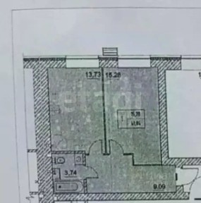Продается 1-комн. квартира, 42 м²