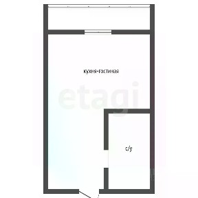 Продается студия, 20,6 м²