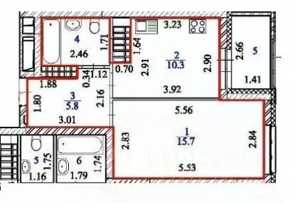 Сдается 1-комн. квартира, 36 м²