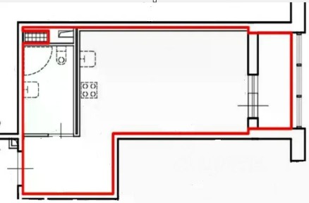 Продается студия, 30 м²
