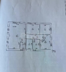 Продается 1-этажный дом, 87,3 м²