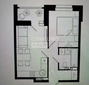 Продается 1-комн. квартира, 38,8 м²