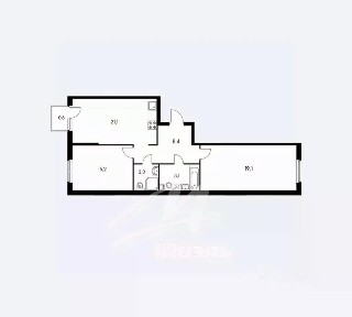 Сдается 2-комн. квартира, 70 м²