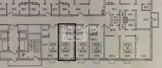 Продается студия, 19,2 м²