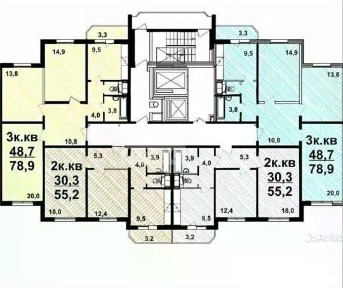 Продается 3-комн. квартира, 78,9 м²
