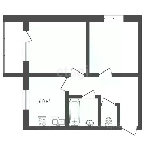 Продается 2-комн. квартира, 40,1 м²