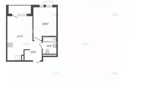 Сдается 1-комн. квартира, 37,5 м²