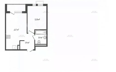 Сдается 1-комн. квартира, 37,5 м²