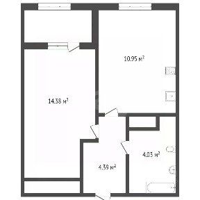 Продается 1-комн. квартира, 34 м²