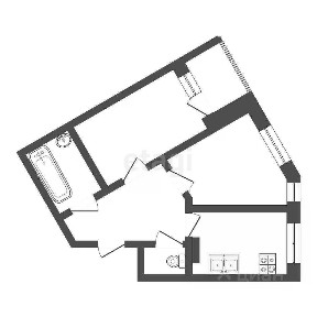 Продается 2-комн. квартира, 60,4 м²