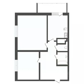 Продается 2-комн. квартира, 52,6 м²
