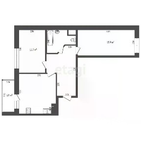 Продается 2-комн. квартира, 62,5 м²