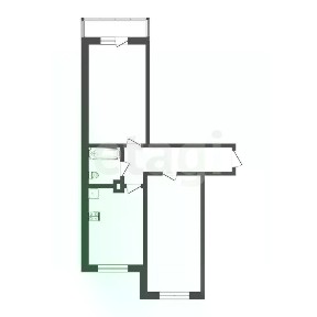 Продается 2-комн. квартира, 62,1 м²