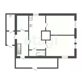 Продается 1-этажный дом, 40,3 м²