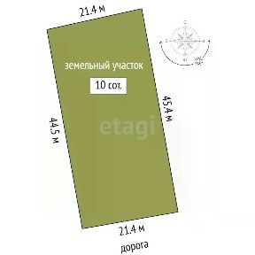 Продается участок, 10 сот.