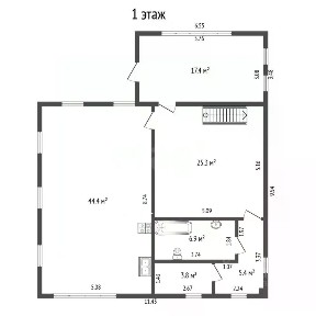 Продается 4-этажный дом, 300 м²