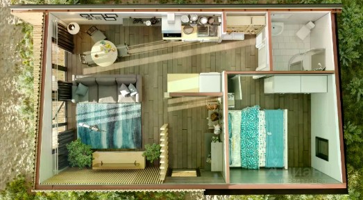 Продается 1-этажный дом, 70 м²