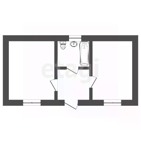 Продается 1-этажный дом, 28 м²