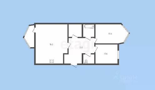 Продается 3-комн. квартира, 95 м²