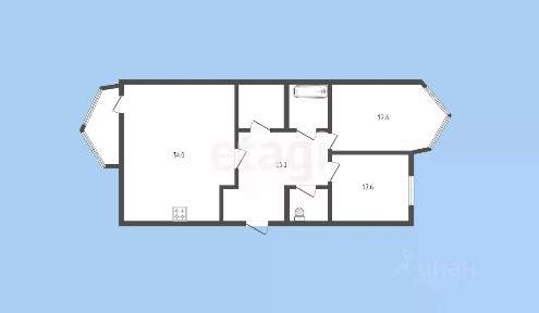 Продается 3-комн. квартира, 95 м²