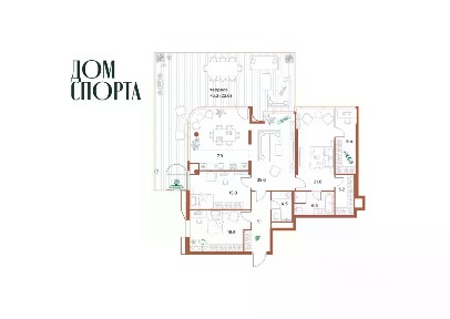 Продается 4-комн. квартира, 158,73 м²