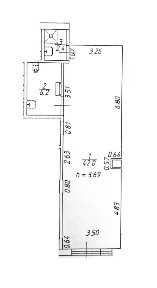 Продается помещение свободного назначения, 50,6 м²