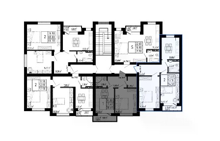 Продается 2-комн. квартира, 53,9 м²