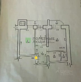 Продается 2-комн. квартира, 62 м²