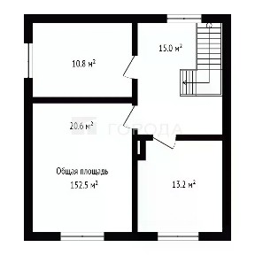 Продается 3-этажный дом, 152,5 м²