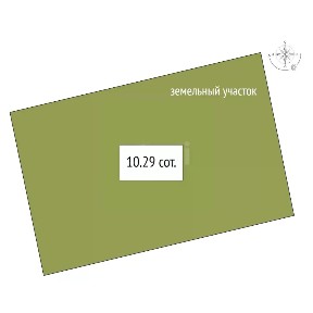Продается участок, 10,29 сот.