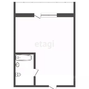 Продается студия, 24,3 м²