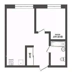 Продается 1-комн. квартира, 37,9 м²