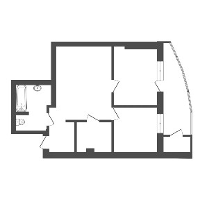 Продается 2-комн. квартира, 56 м²