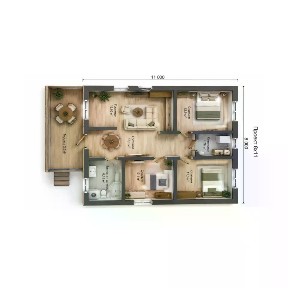 Продается 2-этажный дом, 95 м²