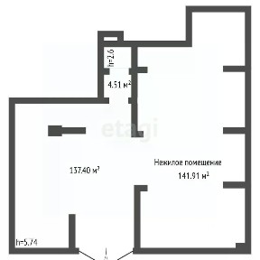 Сдается помещение свободного назначения, 193,2 м²