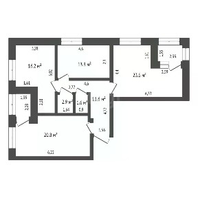 Продается 3-комн. квартира, 90 м²