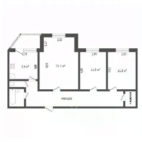 Продается 3-комн. квартира, 76 м²