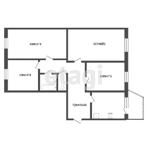 Продается 4-комн. квартира, 88,2 м²