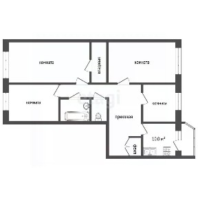 Продается 4-комн. квартира, 89 м²